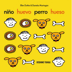 NIÑO HUEVO PERRO HUESO