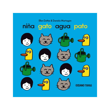 NIÑA GATO AGUA PATO